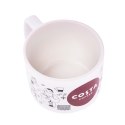 KUBEK CERAMICZNY Z POKRYWKĄ COSTA COFFEE