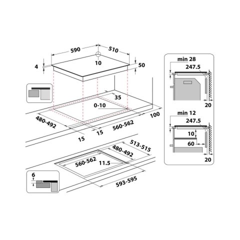 Płyta indukcyjna HOTPOINT HS 5160C NE