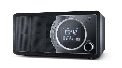 Sharp DR-450(BK) Digital Radio, FM/DAB/DAB+, Bluetooth 4.2, Alarm function, Midnight Black Sharp Digital Radio DR-450(BK) Midnig